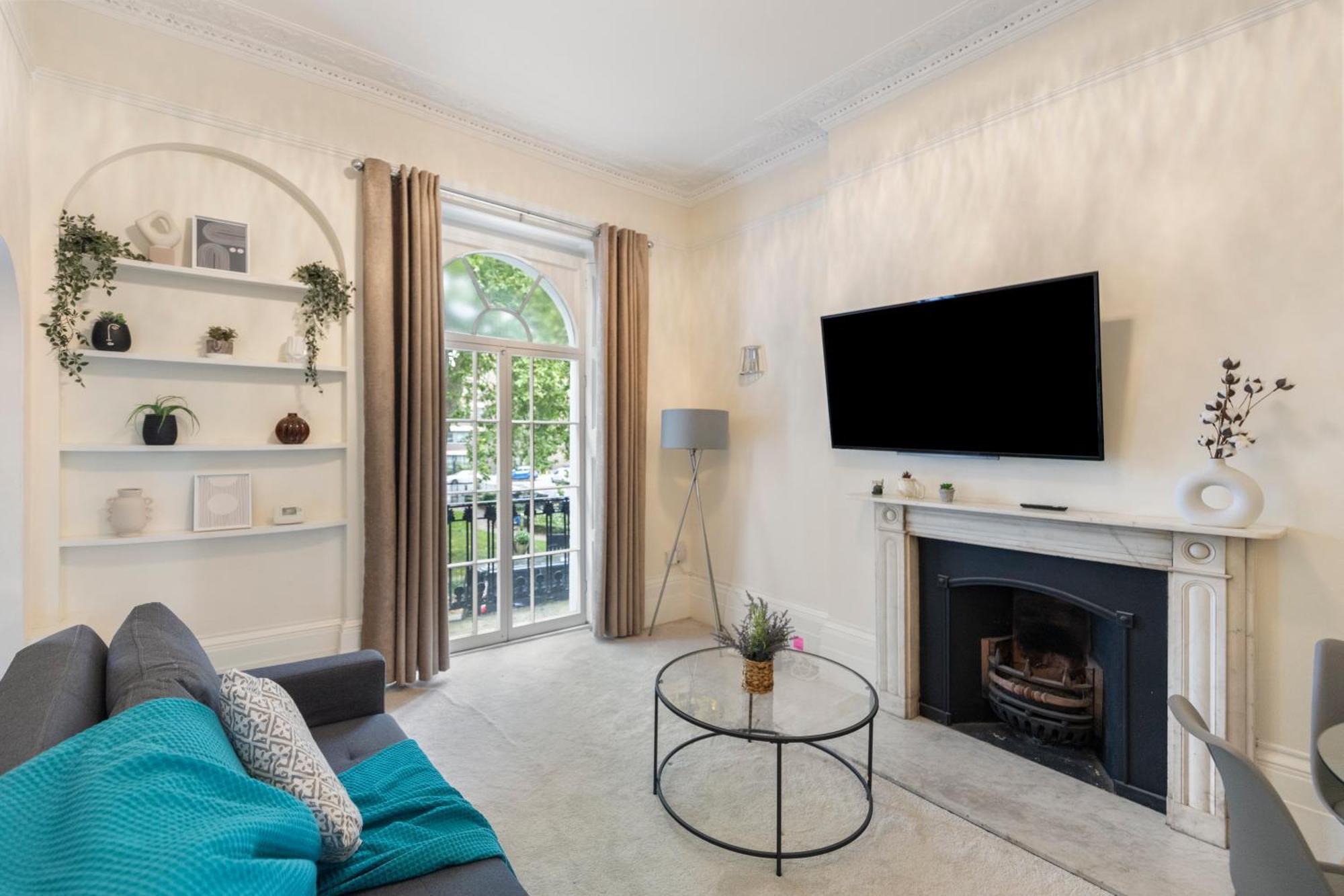 Regent'S Square Charming Flat Daire Londra Dış mekan fotoğraf
